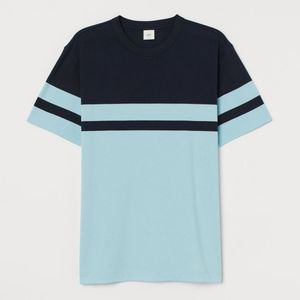 Color block striped tshirt